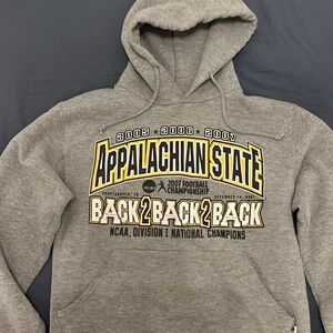 Appalachian State Back 2 Back 2 Back Championship hoodie